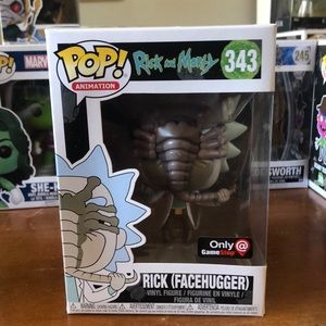 FUNKO POP! Rick (Facehugger) #343 from Rick and Morty